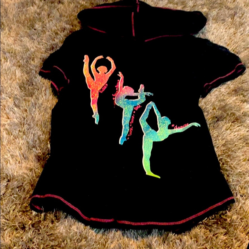 dance hooded t-shirt